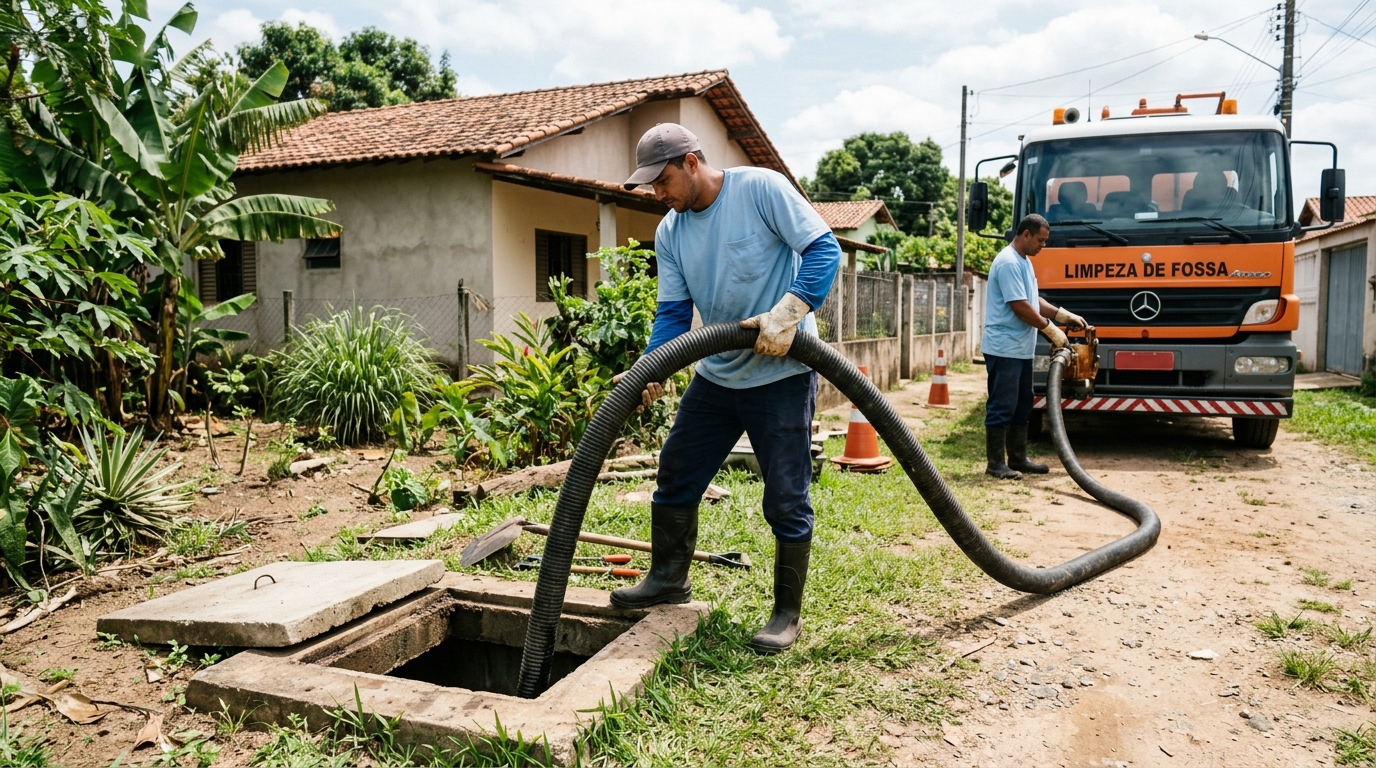 Desentupimento de Fossa em Belo Horizonte‑MG