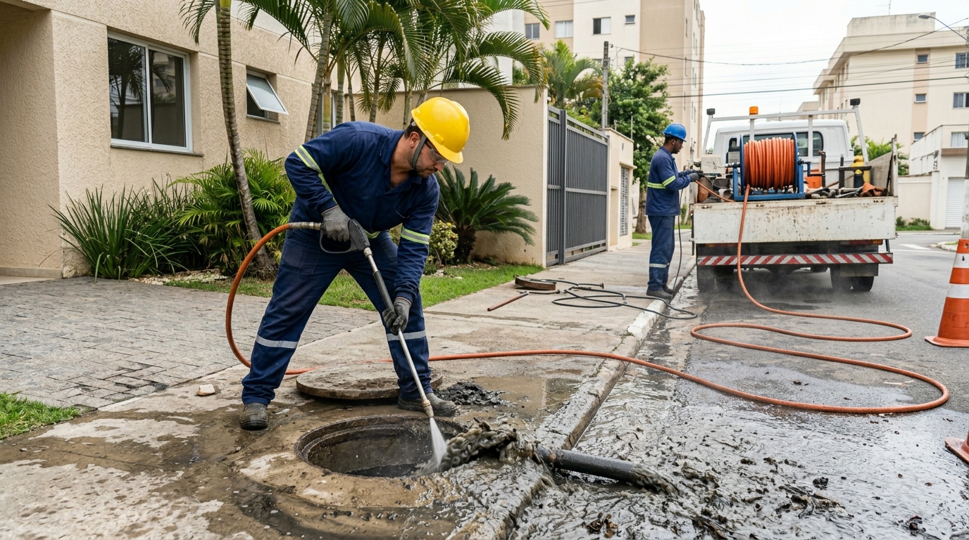 Hidrojateamento Industrial em Belo Horizonte‑MG